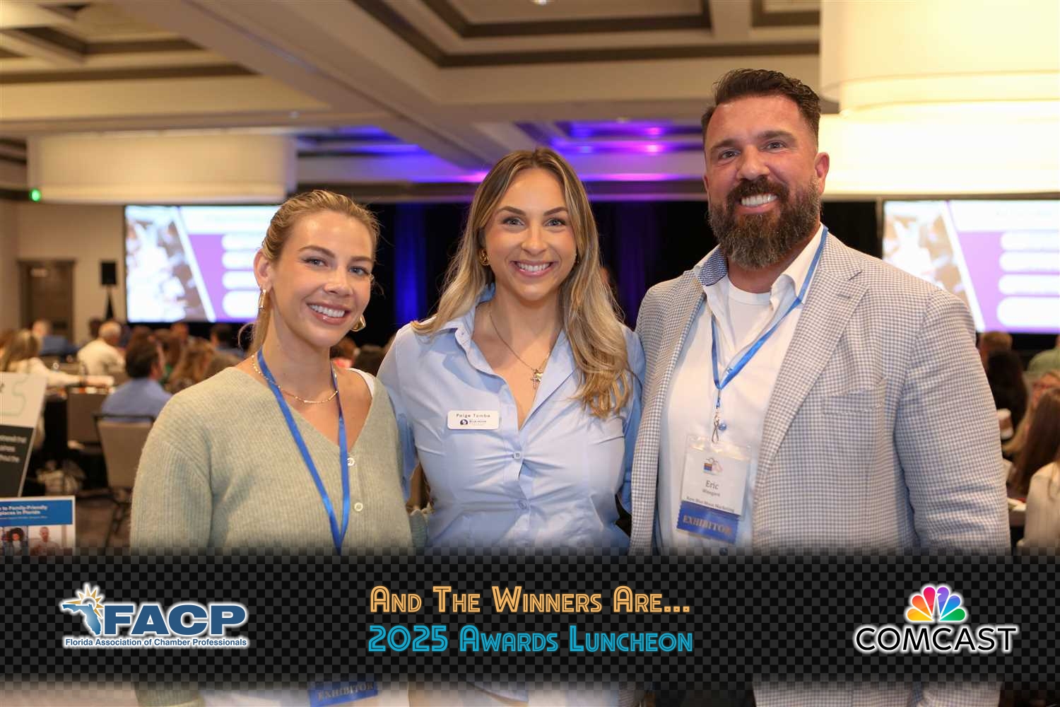 Eric Winegard at a business awards luncheon
