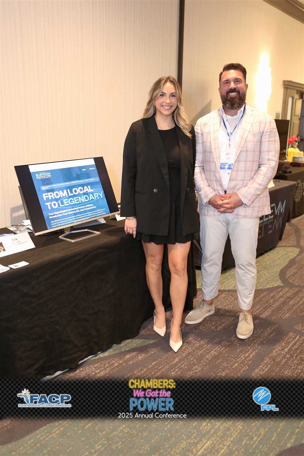 Eric Winegard at a Florida chamber of commerce conference